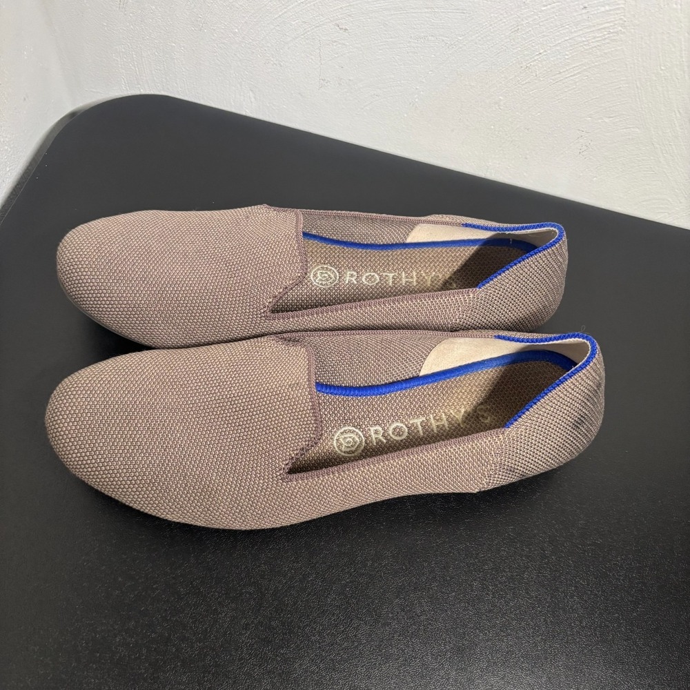 Rothy's The Loafer Mocha Light Brown Slip On Loafers Flats Shoes Women's Size 9 - Picture 8 of 10